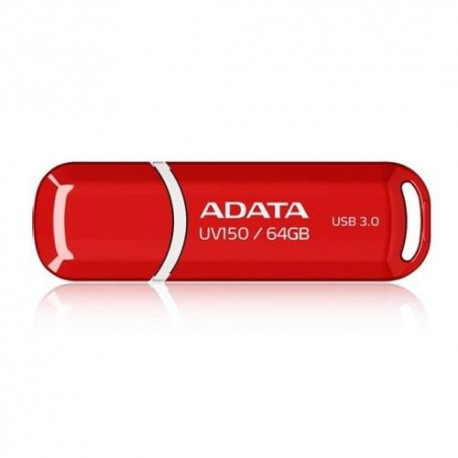 MEMORIA USB 64GB UV150 3.0 ADATA ROJA