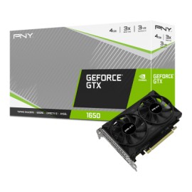 TARJETA DE VIDEO PNY GTX1650 4GB DUAL FAN DDR6 VCG16504D6DFPPB