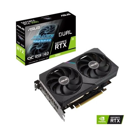 TARJETA DE VIDEO RTX 3060 ASUS DUAL 12GB DUAL-RTX3060-012G-V2