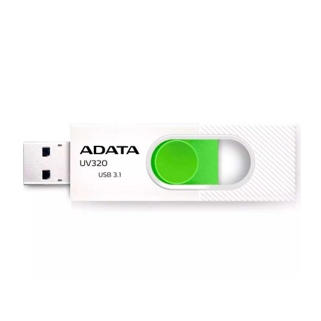 MEMORIA USB 128GB UV320 3.1 ADATA BLANCA VERDE