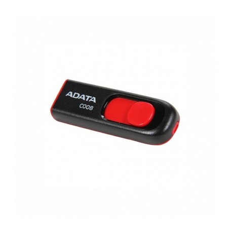 MEMORIA USB 16GB ADATA C008 NEGRO ROJO