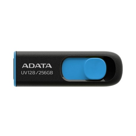 MEMORIA USB 256GB NEGRO AZUL ADATA  UV128